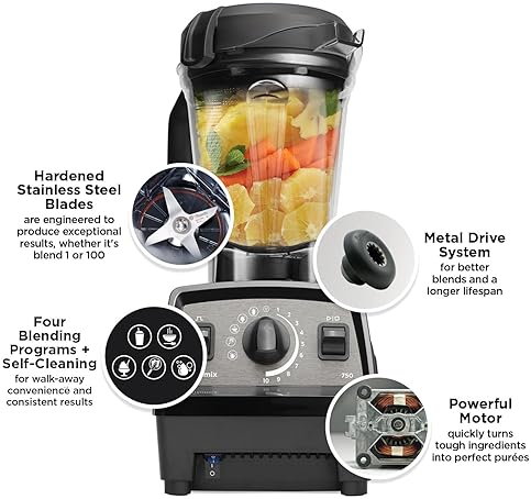 Vitamix Propel 750 Blender in Black - High Performance Appliance