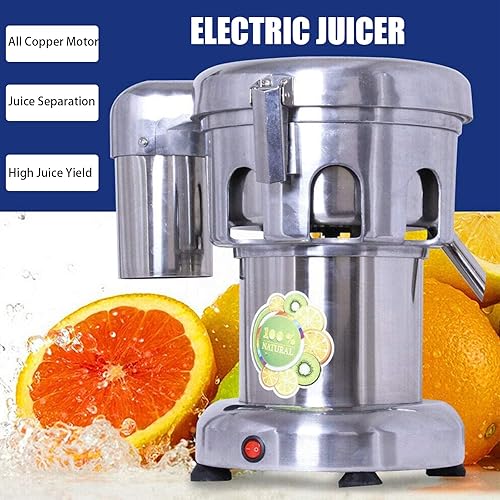 Stainless Steel Commercial Juice Extractor - 370W, Heavy Duty 2800r/min