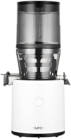 Hurom H320 Slow Juicer | White | Cold Press Juice Machine | High Yield | BPA Free | Easy to Clean