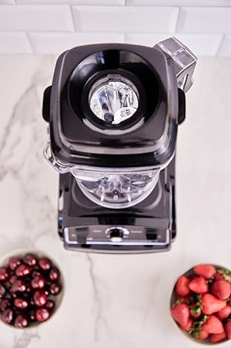 Turbosaver High-Powered Turbosaver Blender, 84.5 oz Jar, White/Black (White). 1800W.