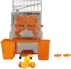 Stainless Steel Commercial Orange Juicer Extractor - 22 Oranges/Min, 110V