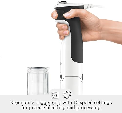 Breville All-In-One Immersion Blender Station, Brushed Stainless Steel