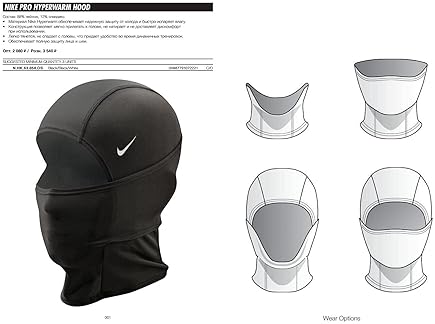 Nike Unisex Men's Balaclava - Adult Winter Face Mask