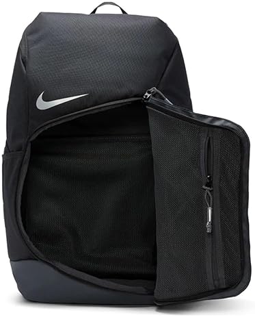 Nike Elite Backpack in Black/Anthracite/Metallic Silver - One Size