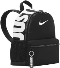 Nike Kid's Brasilia JDI Mini Backpack (11L) in Black/White - Size MISC