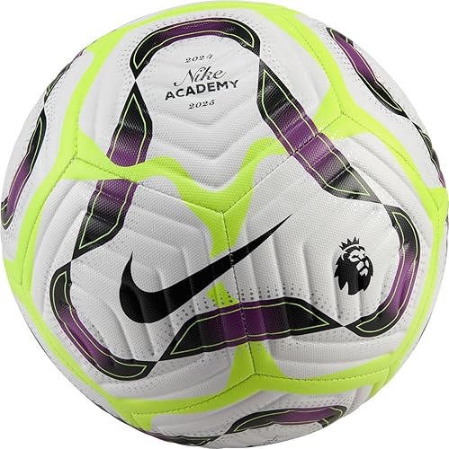 NIKE Premier League Academy Football Fa24 - White/Bold Berry - Size 5