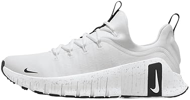 Nike Free Metcon 6 Women's Workout Shoes - White/Silver/Grey/Black (HQ3510-100)