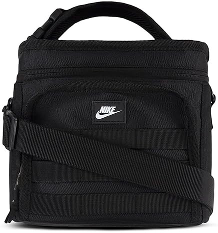Nike Black Insulated Lunch Bag with Adjustable Strap – One Size