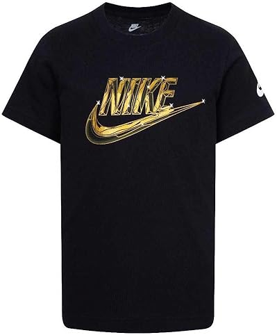 Nike Little Boys' Futura Metallic Tee Shirt - Trendy Kids Apparel