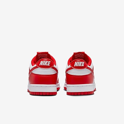 Nike Dunk Low Retro Men's Shoes - White/University Red (HF5441-104)