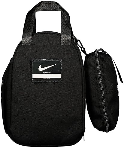 Nike Insulated Lunch Bag with Removable Pouch in Black, One Size
