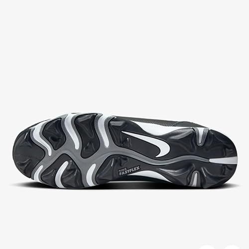 Nike Force Trout 9 Keystone Baseball Cleats in Black/White