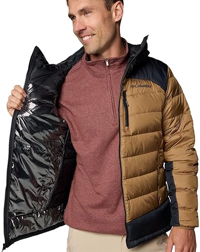 Columbia Men's Autumn Park II Down Hooded Jacket - Lightweight & Warm