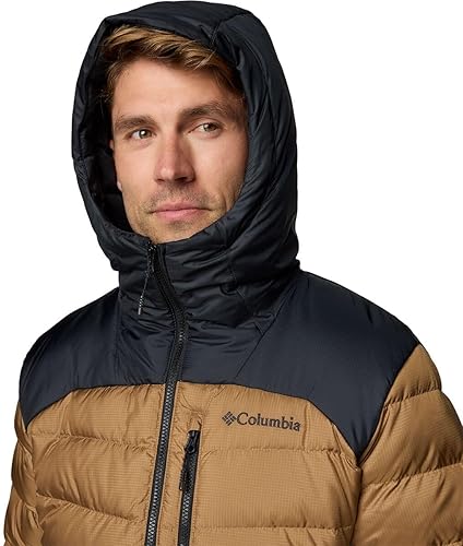 Columbia Men's Autumn Park II Down Hooded Jacket - Lightweight & Warm