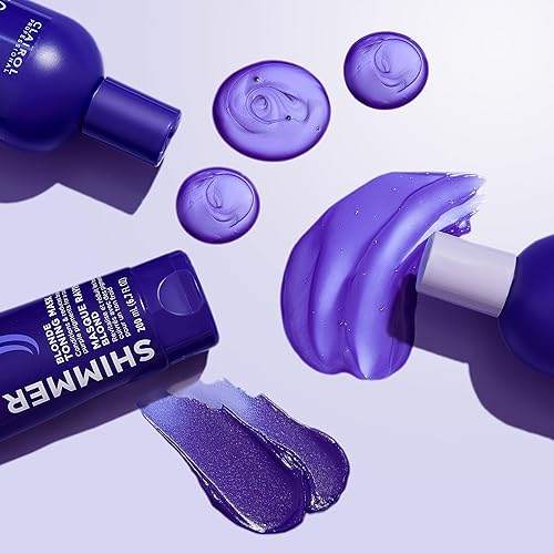 Clairol Shimmer Lights Purple Shampoo | Neutralizes Brass & Yellow Tones