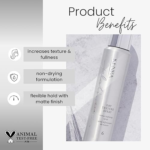Kenra Platinum Dry Texture Spray 6 | Texture Defining Styler for All Hair Types