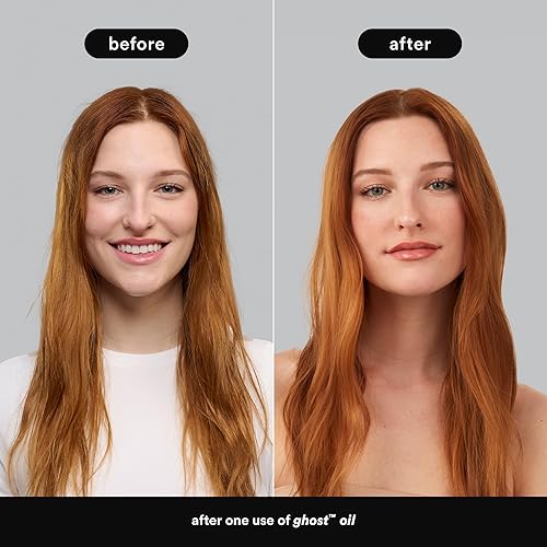 VERB Ghost Oil: Weightless Hair Oil for Fine to Medium Hair - Smooth Frizz, Add Shine - Sulfate, Paraben, Gluten Free
