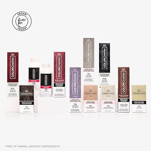 Wella COLORCHARM Cream Hair Color Developers for Gray Blending | Rich, Multi-Dimensional Results | Various Sizes