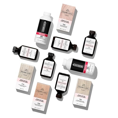 Wella COLORCHARM Cream Hair Color Developers for Gray Blending | Rich, Multi-Dimensional Results | Various Sizes