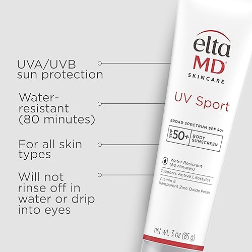 EltaMD UV Sport Body Sunscreen for Active Protection
