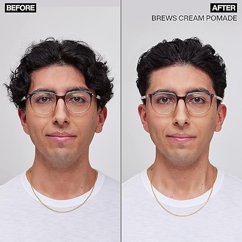 Redken Brews Cream Pomade: Medium Hold, Natural Finish, All Hair Types