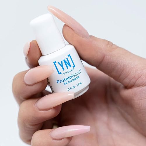 Young Nails Non-Acidic Nail Primer for Gel & Acrylic Nails 0.25 oz - Enhanced Adhesion PH Bonder