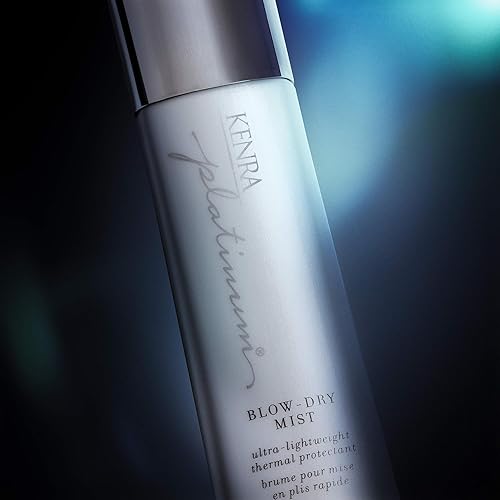 Kenra Platinum Blow-Dry Mist | Lightweight Thermal Protectant for Fine to Medium Hair