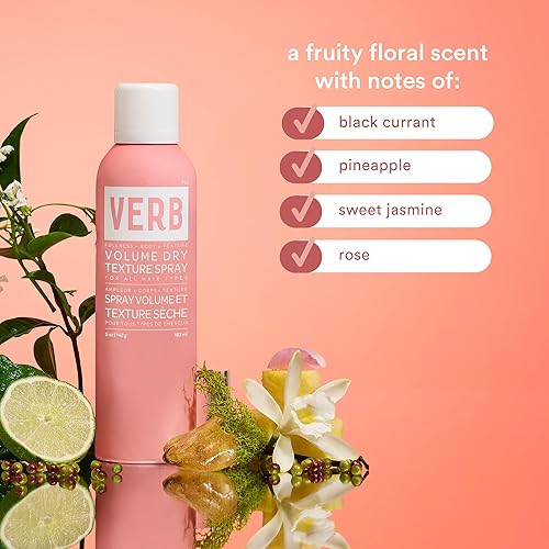VERB Volume Dry Texture Spray - Boost Volume, Add Fullness, Weightless Grit - Sulfate, Paraben,