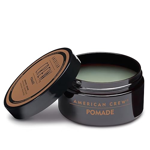 American Crew Men's Hair Pomade with Medium Hold & High Shine, 3 oz