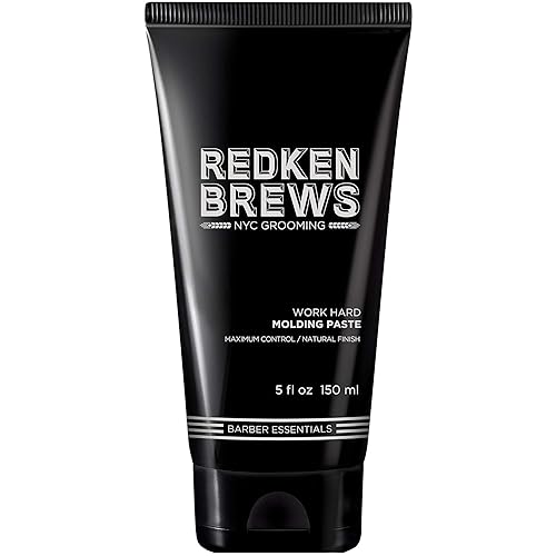 Redken Brews Molding Paste for Men - High Hold, Matte Finish, Sulfate-Free