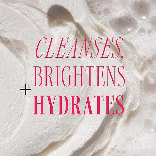 LG HOUSEHOLD&HEALTHCARE Hydrating Rice Water Foaming Facial Cleanser with Ceramide - Vegan Korean Skin Care - 150ml