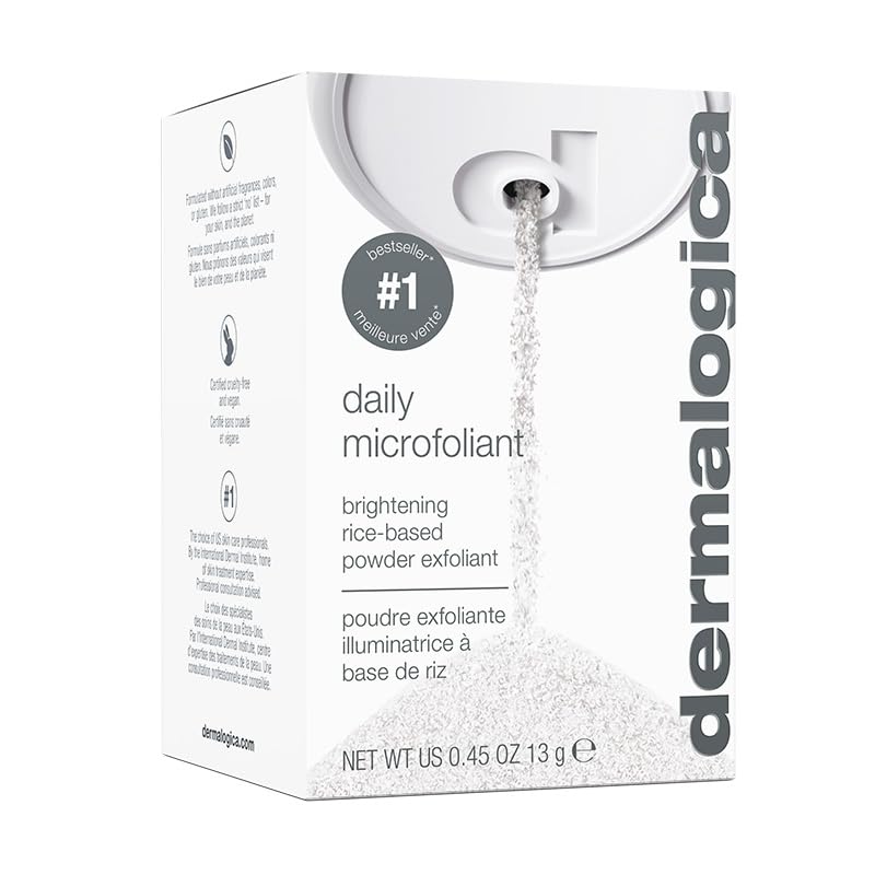 Dermalogica Daily Microfoliant: Brighten & Smooth Skin with Salicylic Acid & Papaya