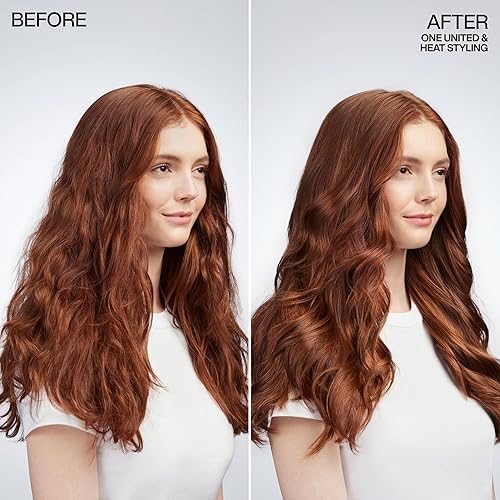 Redken One United Leave In Conditioner - Multi-Benefit Treatment for All Hair Types, Heat Protectant, Paraben-Free