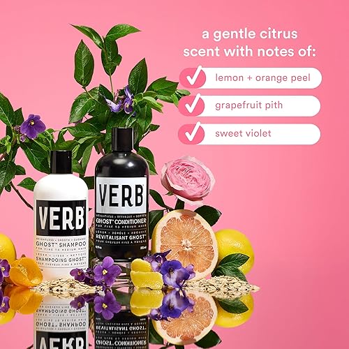VERB Ghost Shampoo & Conditioner Set for Clean Hair