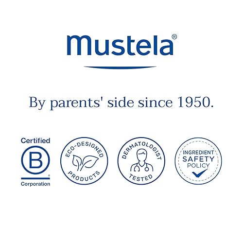 Mustela Baby Mineral Sunscreen Stick SPF 50 Broad Spectrum - Organic, Water-Resistant, Fragrance-Free - 0.6 oz