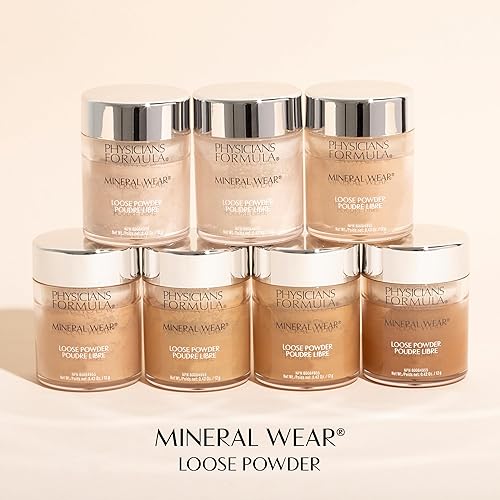 Physicians Formula Mineral Wear Talc-Free Loose Powder Creamy Natural - Dermatologist & Clinically Tested