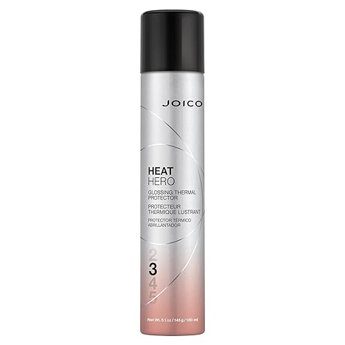 Joico Heat Hero Glossing Thermal Protector for All Hair Types | Heat & Humidity Protection | UV Defense | Reduce Split Ends | Boost Shine | Paraben & Sulfate Free