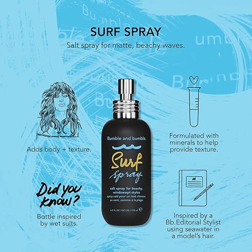 Bumble and bumble Surf Sea Salt Spray | Volumizing Texture + Matte Finish