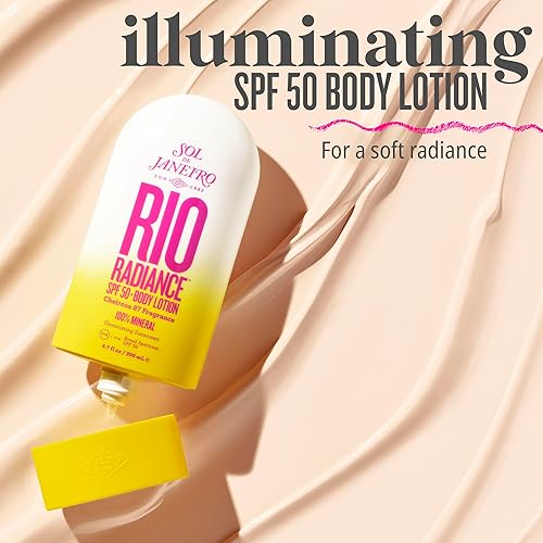 Sol de Janeiro Mineral Sunscreen Lotion SPF 50 for Radiant Skin