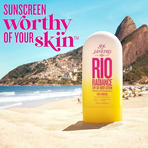 Sol de Janeiro Mineral Sunscreen Lotion SPF 50 for Radiant Skin