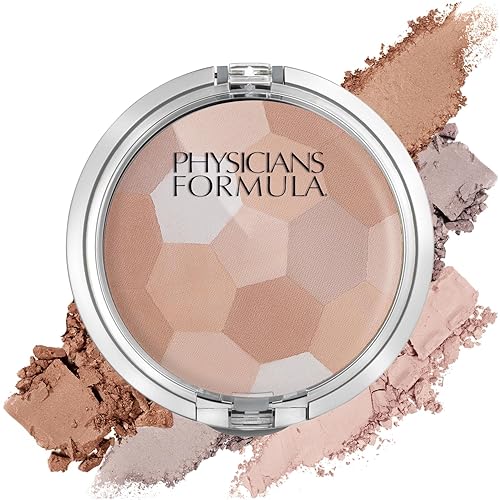 Physicians Formula Multi-Colored Setting Powder Palette - Translucent Finish, Natural Coverage - Dermatologist & Clinically Tested