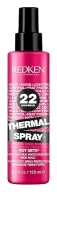 Redken Thermal Spray 22 High Hold - Heat Protectant for Curling & Flat Irons, Frizz Control & Heat Damage Protection