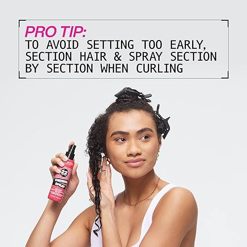 Redken Thermal Spray 22 High Hold - Heat Protectant for Curling & Flat Irons, Frizz Control & Heat Damage Protection