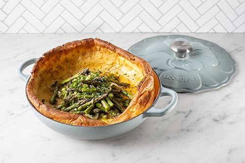 Le Creuset Petal Braiser, 2.25qt, Peche with Light Gold Knob