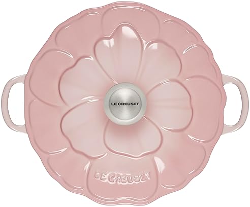 Le Creuset Petal Braiser 2.25qt in Shell Pink, Enameled Cast Iron