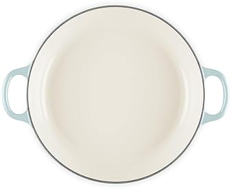 Le Creuset Petal Braiser, 2.25qt, Enameled Cast Iron in Sea Salt Finish