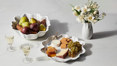 Le Creuset Stoneware Iris Serving Bowl 15" Shallot - Buy Online