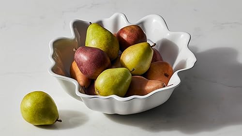 Le Creuset Stoneware Iris Serving Bowl 15" Shallot - Buy Online