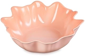 Le Creuset Iris Stoneware Serving Bowl 15" Peche - Stylish and Functional