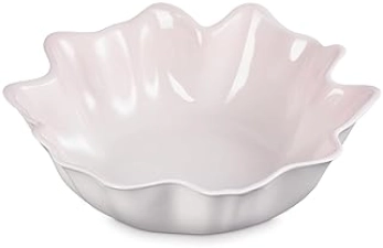 Le Creuset Stoneware Iris Serving Bowl, 15", Shell Pink